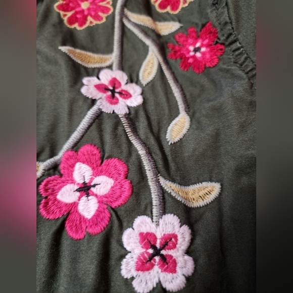 Xhilaration Embroidered Coat - Picture 3 of 9